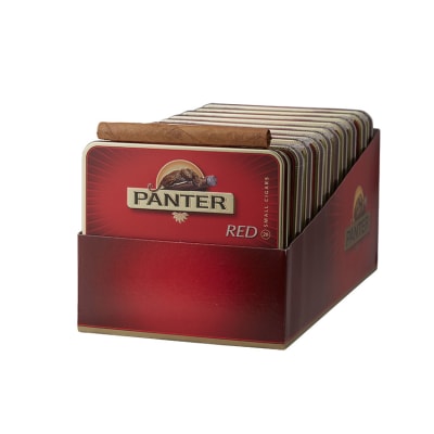 Panter Red Cigarillos for Sale - Tin of 20 - Brick of 200 -