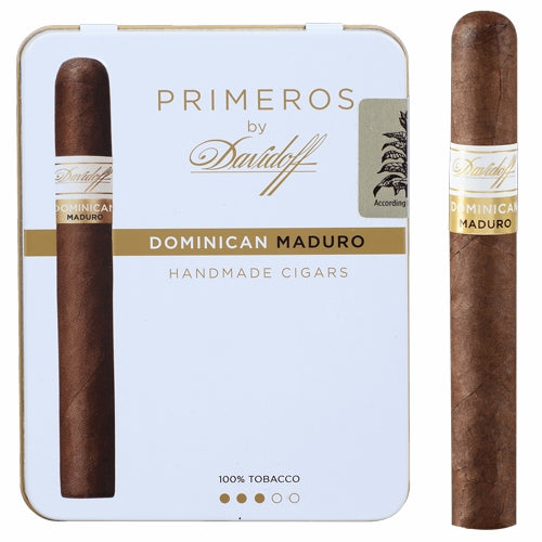 Davidoff of Geneva: PRIMEROS DOMINICAN MADURO (4 1/8&quot; x 34)