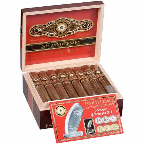 Perdomo 20th Anniversary Sun Grown Gordo - Box of 24