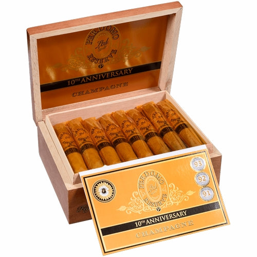 Perdomo Reserve 10th Anniversary Champagne Perfecto - Box of 25