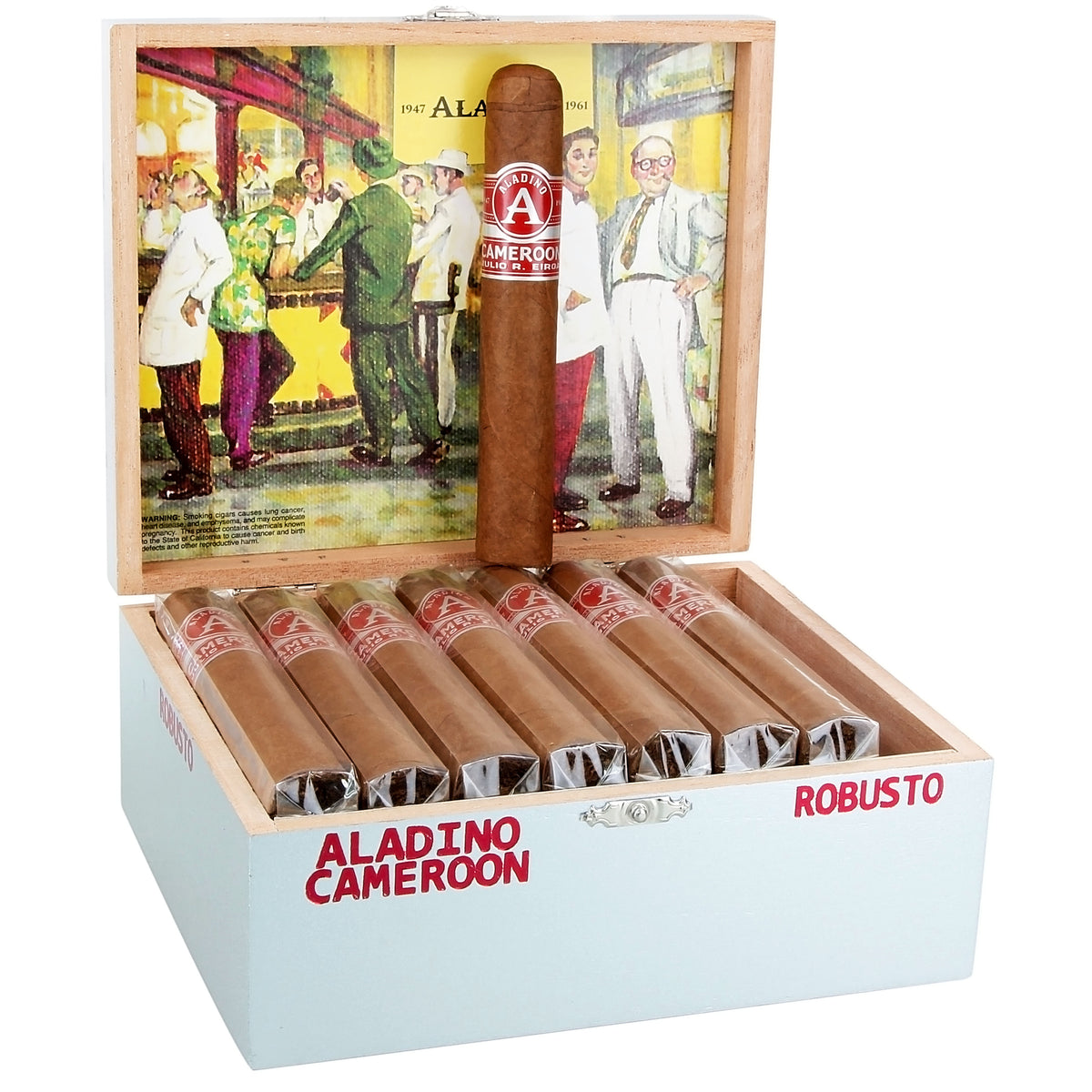 Aladino Cameroon Robusto (5&quot; x 50)